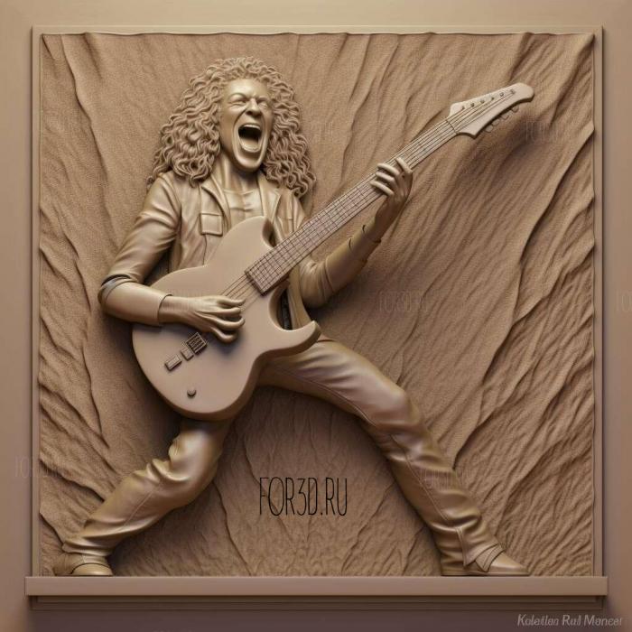 kirk hammett 2 stl model for CNC